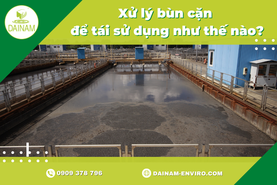 How to treat sludge for reuse?