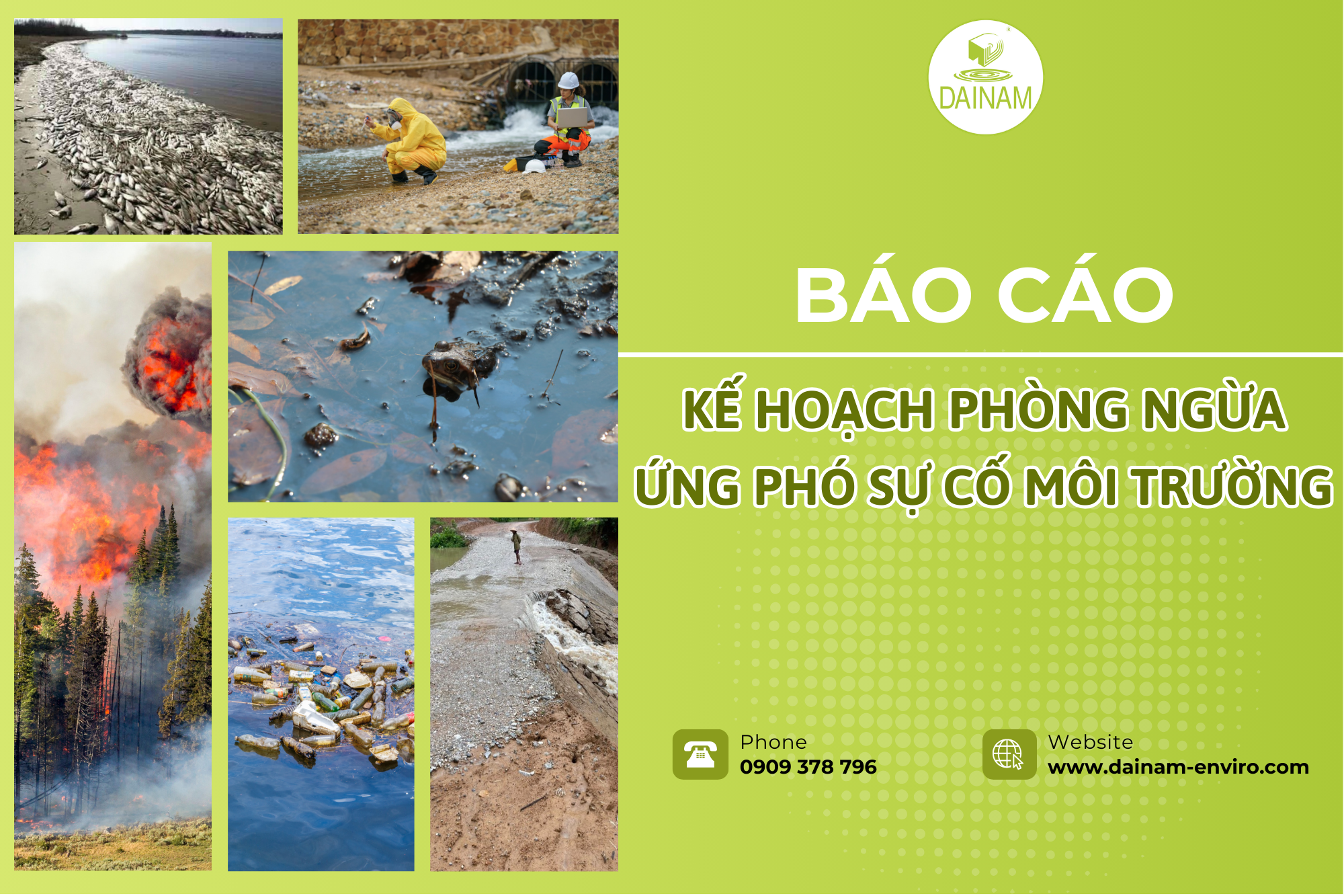 Báo Cáo Kế Hoạch Phòng Ngừa, Ứng Phó Sự Cố Môi Trường