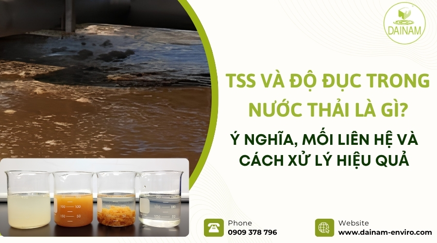 What are TSS and Turbidity in Wastewater? Meaning, Relationship, and Effective Treatment Methods.