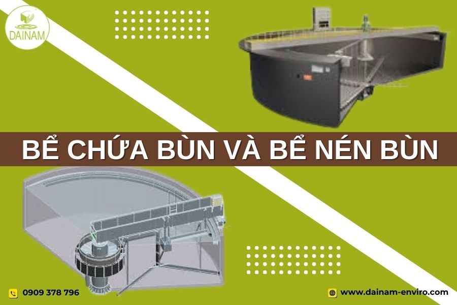 Bể Chứa Bùn Và Bể Nén Bùn Trong Hệ Thống Xử Lý Nước Thải