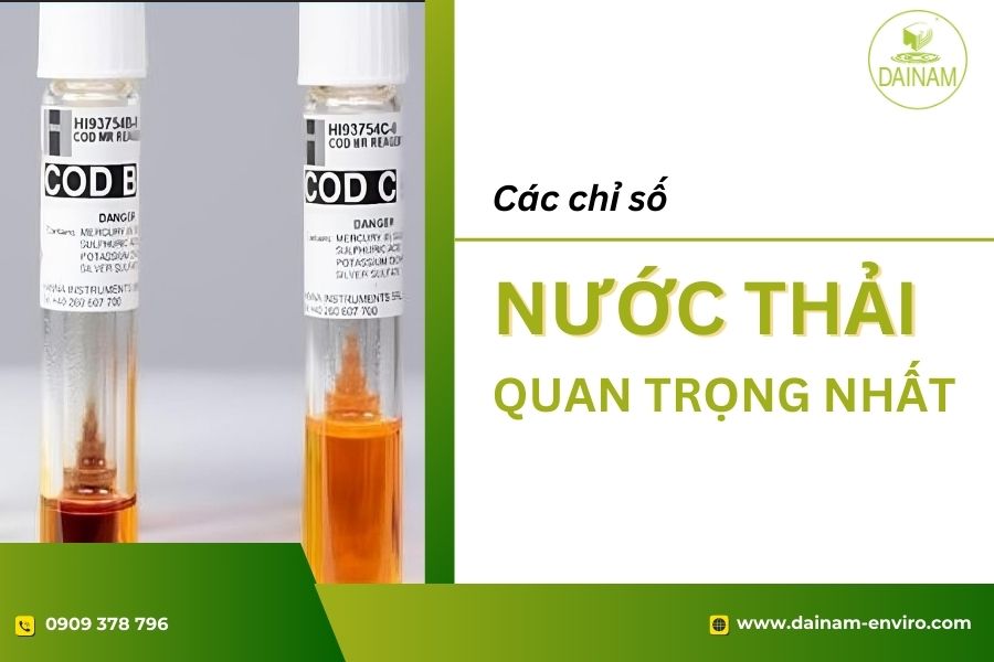 Các Chỉ Số Nước Thải Quan Trọng Nhất