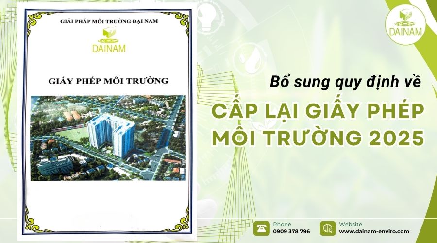 Thủ Tục, Quy Trình Cấp Lại Giấy Phép Môi Trường