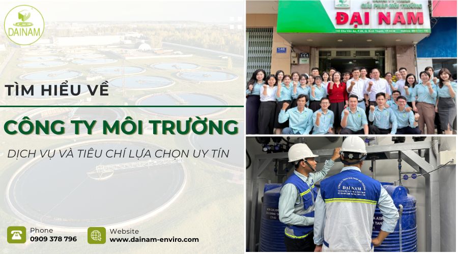 Tìm Hiểu Về Công Ty Môi Trường: Dịch Vụ Và Tiêu Chí Lựa Chọn Uy Tín