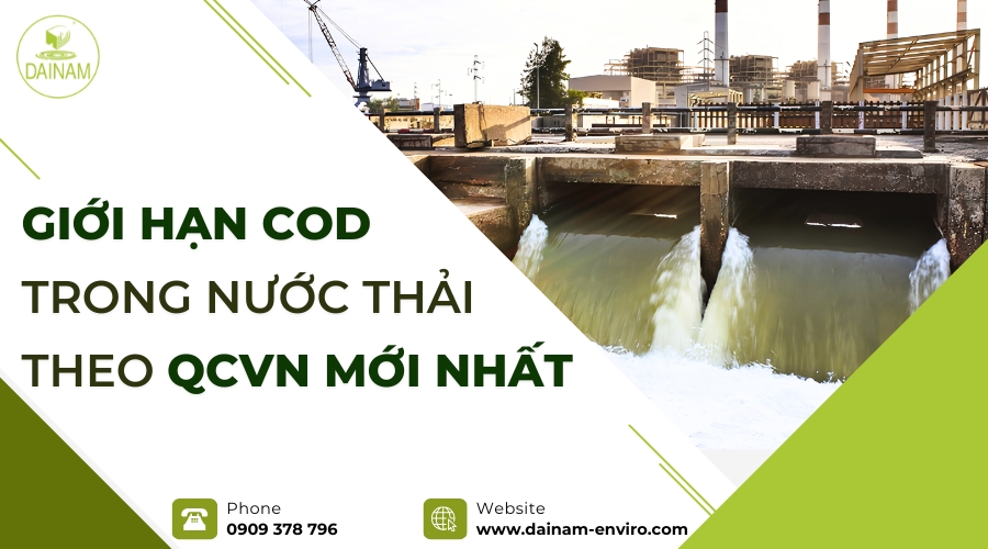 Giới Hạn COD Trong Nước Thải Theo QCVN Mới Nhất