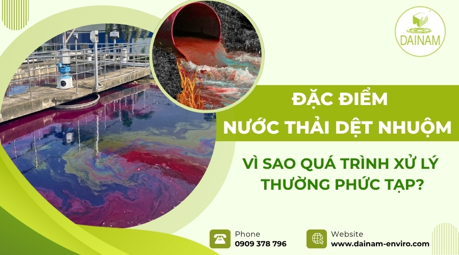Characteristics of Textile Dyeing Wastewater: Why Is the Treatment Process Often Complicated?