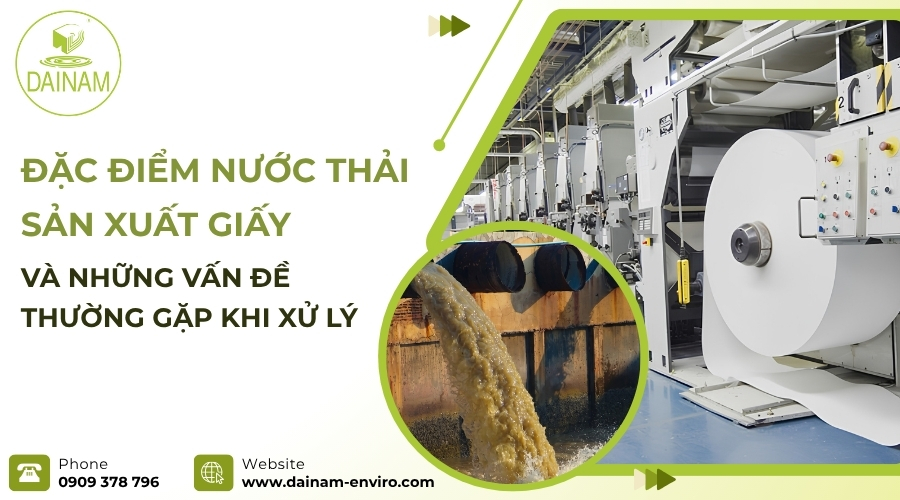 Characteristics of Wastewater from Paper Production and Common Problems in Treatment