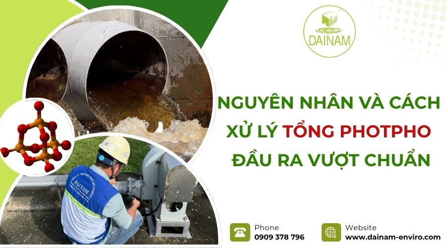 Nguyên Nhân Và Cách Xử Lý Tổng Photpho Đầu Ra Vượt Chuẩn