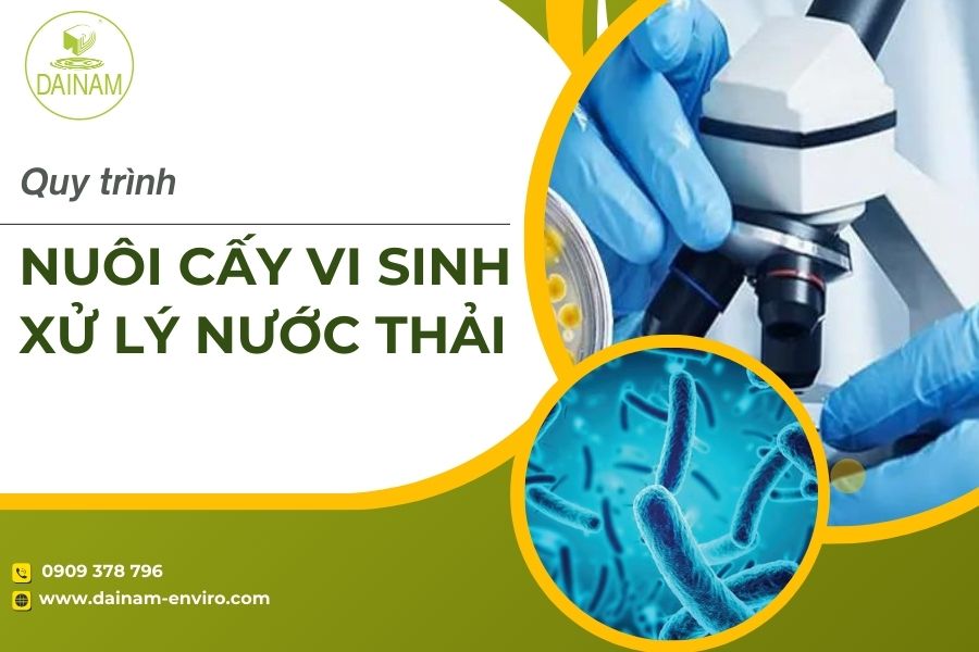 Quy Trình Nuôi Cấy Vi Sinh Xử Lý Nước Thải