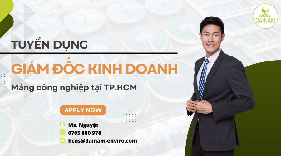 Tuyển dụng Giám đốc kinh doanh mảng công nghiệp tại TP HCM 