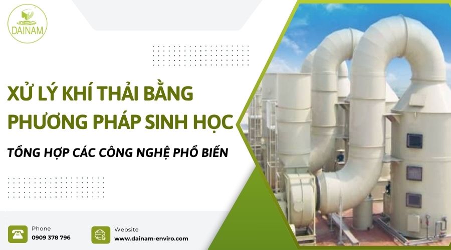 Xử Lý Khí Thải Bằng Phương Pháp Sinh Học: Tổng Hợp Các Công Nghệ Phổ Biến