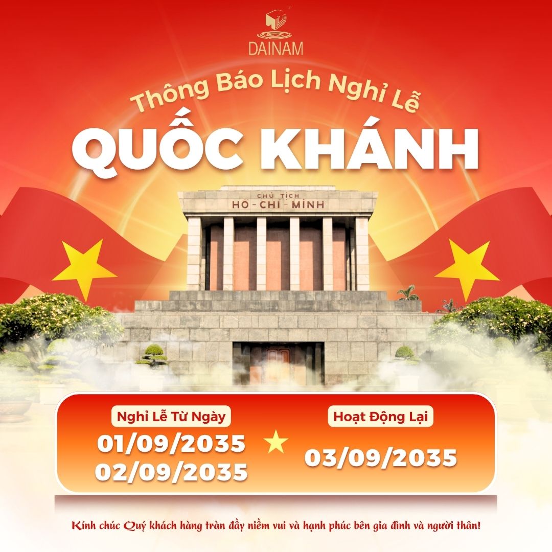Thông Báo Nghỉ Lễ Quốc Khánh 2/9