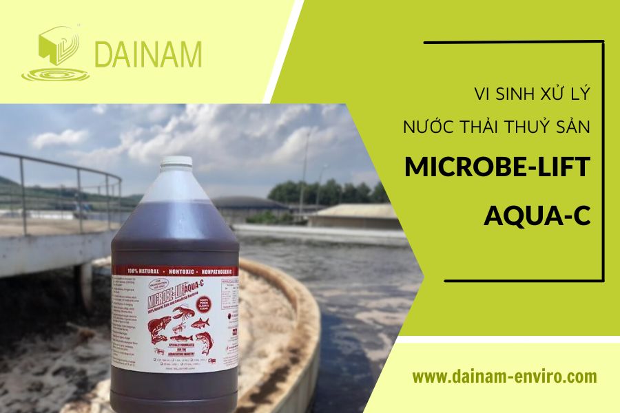 Vi sinh xử lý nước thải thuỷ sản Microbe-Lift Aqua-C
